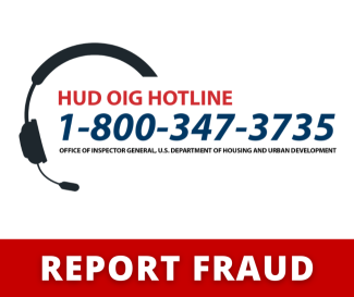 HUD OIG Hotline - Report Fraud